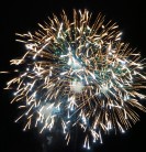 Fireworks in Lake Charlevioux
