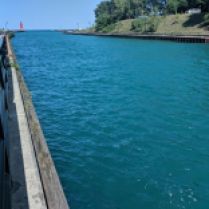 Canal from the Lake to Charlevoix