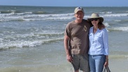 Greg & Leann at the beach